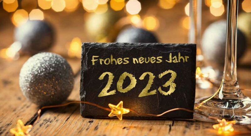 Frohes neues Jahr 2023!